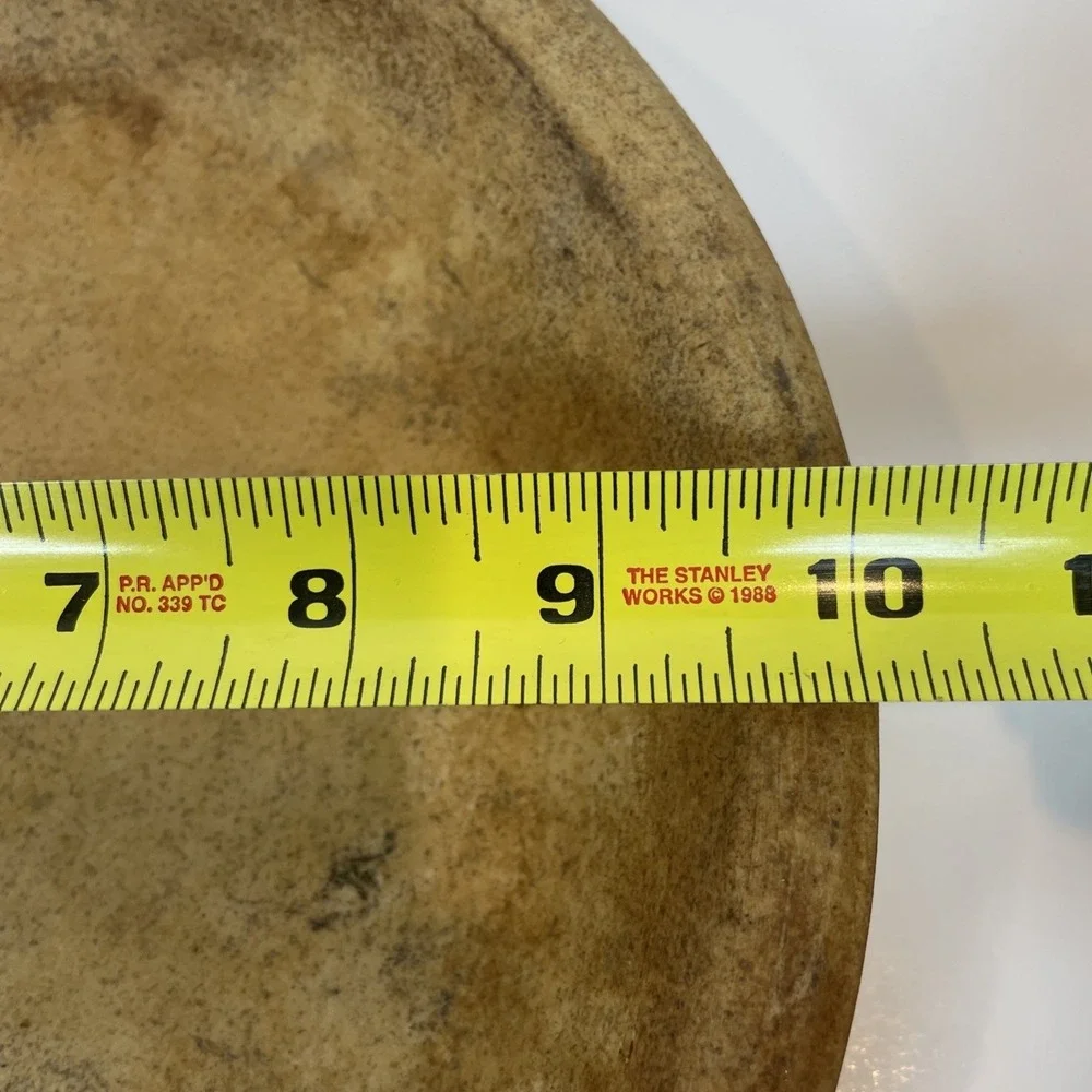 Pampered Chef Pie Plate Unisex 9.5in Family Heritage Deep Dish Stoneware‎ USA